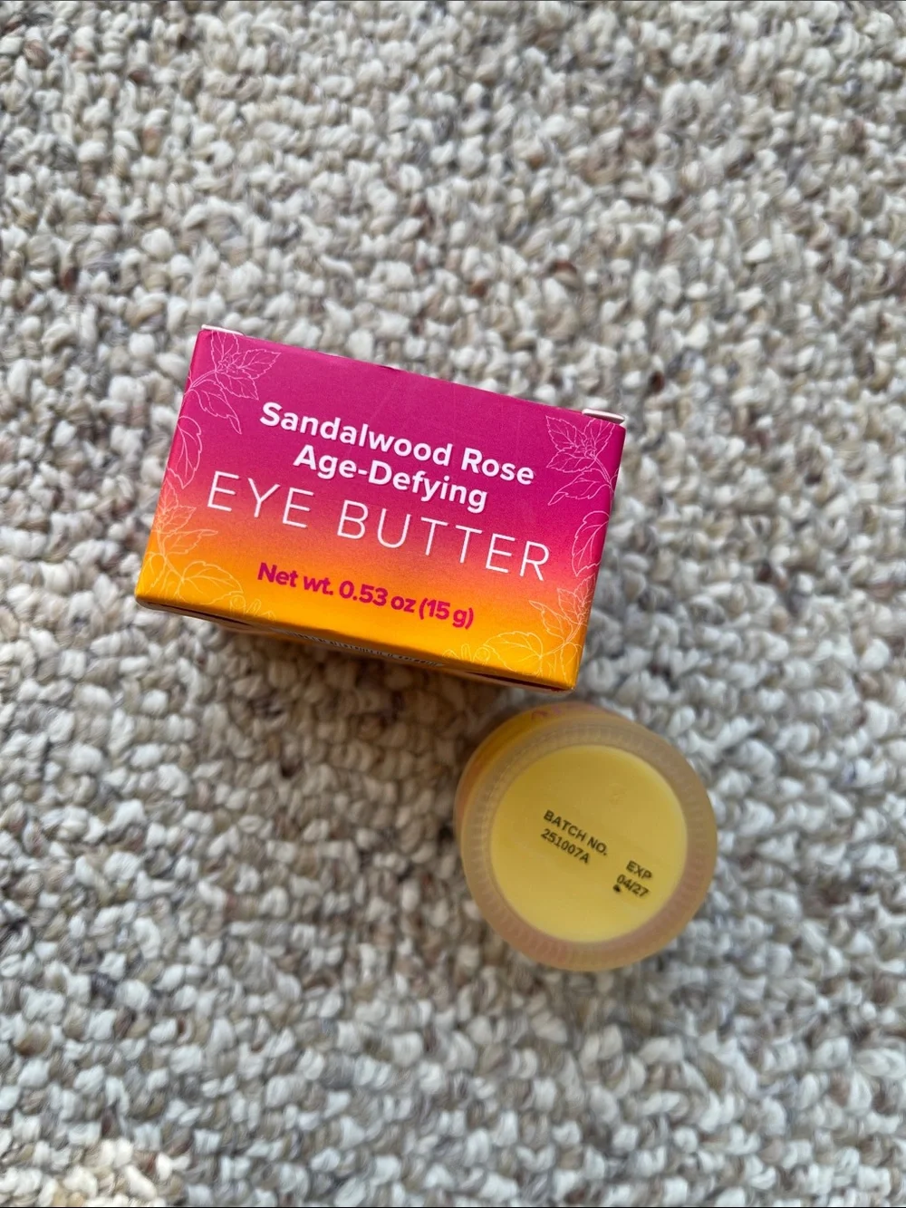 Sandalwood Rose Age-Defying Eye Butter